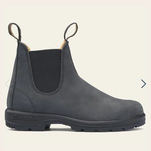 Blundstone Rustic Black Super 550 Series Chelsea Boot